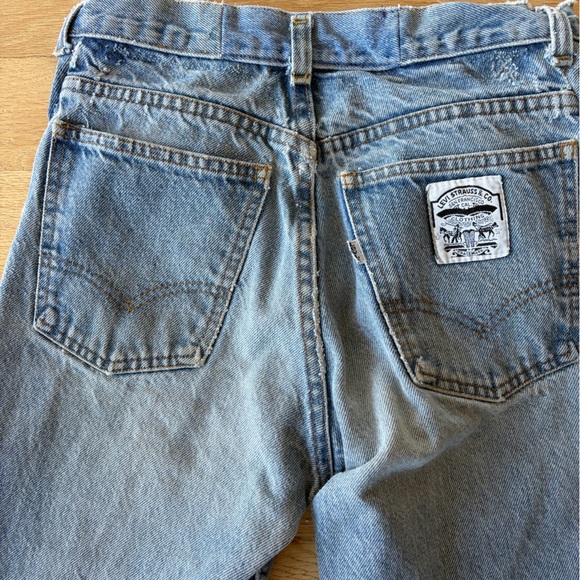 Levi's Blue Straight Leg Women's Jeans - Picture 4 of 4